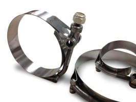 Exhaust Hose T Bolt Band Clamp - 18-720-10000S - 47-72010000SF1
