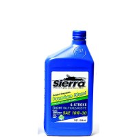 Sierra 9420Cat3 4-Stroke Mineral Forumulation Marine Outboard Engine Oil, 10W-30, Gal - 18-9420Cat-3 - 47-9420Cat3F1