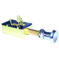Sierra Mp39590 On/Off/On Spdt 4 Blade Terminal Heavy Duty Push Pull Switch | Chrome & Plastic Knob - Mp39590 - 11-Mp39590F1