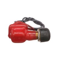 Seachoice 2-Position Off/Momentarily On Push Button Switch, 6-36V, 18 Gauge Wire Leads - 11761 - 50-11761F1