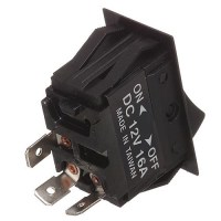 Seachoice Illuminated Rocker Switch, 3 Terminal, On/Off - 12421 - 50-12421F1