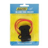 Seachoice In-Line Fuse Holder, Waterproof, 10 Amp Fuse - 12761 - 50-12761F1