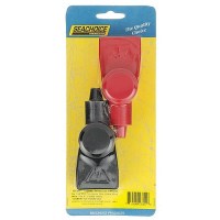 Seachoice Marine Type Battery Terminal Covers (Set Includes 1 Red And 1 Black) Fits Terminals With Wing Nut - 50-13701 - 50-13701F1
