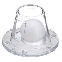 Seachoice Self-Bailing Scupper, Large, Clear, Fits 1.5-3 In. Openings - 18281 - 50-18281F1
