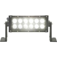 Seachoice 51701 Led Spot/Flood Light Bar, Black Housing, 12 Leds, 7.25