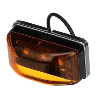Led Sealed Stud Mount Side Marker/Clearance Lightamber - Mcl95Assch - 50-52561F1