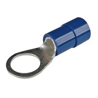 Nylon Insulated Ring Terminal, 6 Gauge 1/Pack - 44349A 1 - 50-61121F1