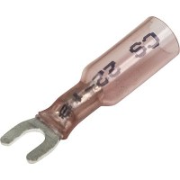 Seachoice 64031 3-To-1 Heat Shrink Spade Terminal - 22-18 Ga., #6 Stud, 25/Bag - 54031 - 50-64031F1