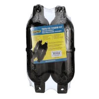 Seachoice 79281 Twin Eye Ribbed Fender Kit (Includes 2 6.5