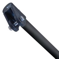 Seachoice 79731 Mooring Whip - 1 Pair - Black, 8' - De3106S - 50-79731F1