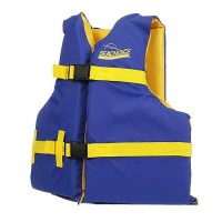 Seachoice 86180 Deluxe General Purpose Life Vest Blue/Yellow, Youth -  - 50-86180F1