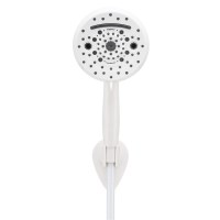 Powerblast Showerhead Wht 72IN Hose, Wall Mount, 1.8GPM - 51799 - 600-51799F1
