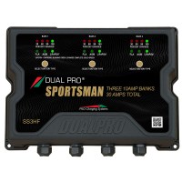 Dual Pro Sportsman Series HF Battery Charter - 30 Amp - 3 Bank - SS3HF - 652-SS3HFF1