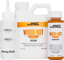 West System C69012 Wood Rot Repair Kit, 12 oz. - 690-12 - 655-C69012F1
