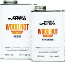 West System C69015Q Wood Rot Repair Kit, 1.5 qt - 690-1.5QT - 655-C69015QF1