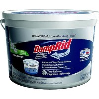 Damprid Fg50Ffesb High Capacity Moisture Absorber, 2 Lb Tub, Up To 1,000 Sq Ft, Fragrance Free - Fg50Ffesb - 689-Fg50Ffesbf1
