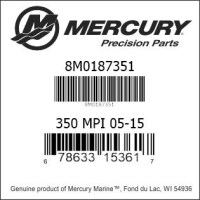 350 Mpi 05-15 Replaces Pn 710-8M0187351 - 8M0187351 - 713-8M0187351F1