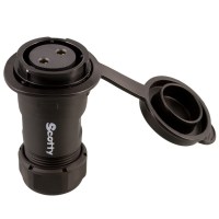 Scotty 2122 Marine Grade Socket - 12V - 2122 - 736-2122F1