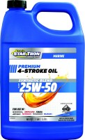 Starbrite 29100 Star Tron 4-Stroke Synthetic Blend Marine Engine Oil, Synthetic Blend 25W-50, 1 Gallon - 029100N - 74-29100F1