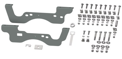 B&W Trailer Hitches RVR2406 Quick Fit Custom Install Braket, RVR3210 Ford 2017-2026 F250 /F350 - RVR2406 - 839-RVR2406F1