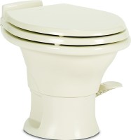 Dometic 311 Series Toilet w/o Sprayer, Low Profile, Bone - 9108923946 - 951-9108923946F1